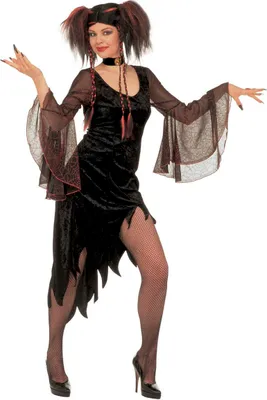 Produktbild von SPIDERWEB MISTRESS (Kleid aus Samt) Gr. L