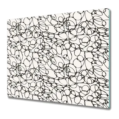 Produktbild von Küche Schneidebrett - Glas Schneidebrett - Herd Abdeckung - 60x52 - Čmáranica
