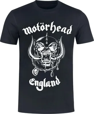 Produktbild von Motörhead T-Shirt Herren England - Heavyweight schwarz XXL