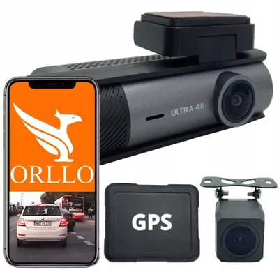Zdjęcie produktu dla Kamera Samochodowa ORLLO RX-700 PRO 4K DUAL - Prezent dla Faceta