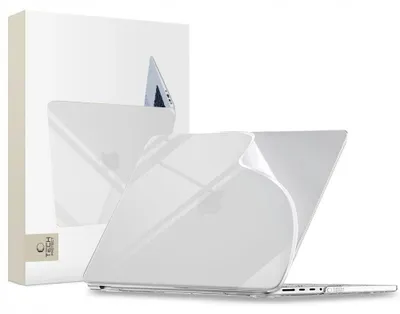 Produktbild von Schutzhülle für MacBook Pro 14" 2021-2026, Tech-Protect Softshell, Transparent