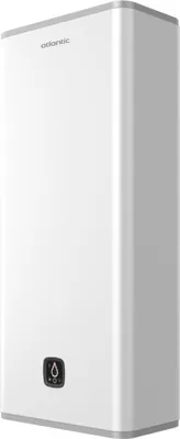 Image de Chauffe-eau Plat électrique Stéatite Multiposition Linéo Connecté 100 Litres - Blanc Atlantic