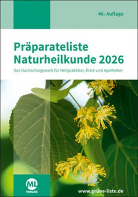 Image de Präparateliste der Naturheilkunde 2026