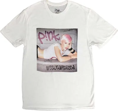 Immagine prodotto di Rosa - Maglietta "Missundaztood" per uomo/donna unisex RO9159 (L) (Bianco)
