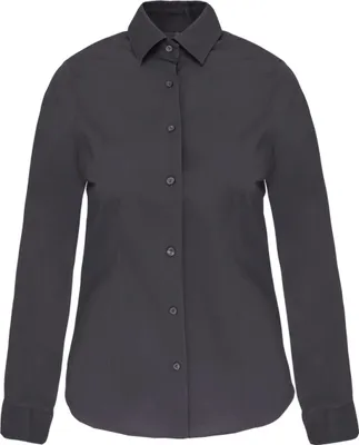 Produktbild von Kariban Damen Stretchbluse Langarm