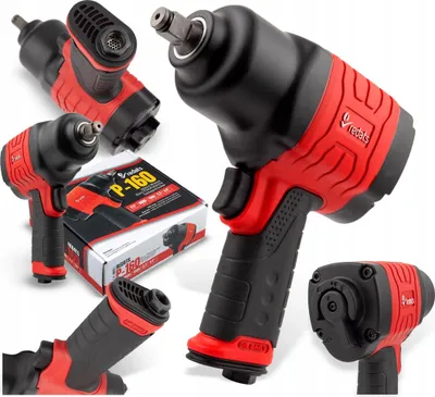 Obrázok produktu pre Pneumatický Rázový Uťahovák Redats P-160 1500 Nm, Dvojité Kladivo, 1/4 Zástrčka