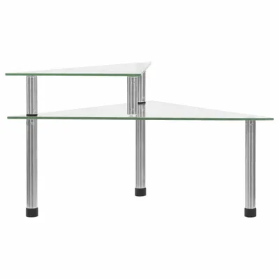 Produktbild von vidaXL Küchenregal Transparent 49,5x35x19 cm Hartglas