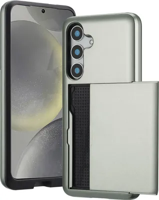 Obrázok produktu pre imoshion Zadný kryt s držiakom kariet pre Samsung Galaxy S25 - zelený
