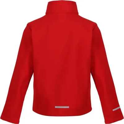 Obrázek produktu pro Regatta Professional - Dětská dvouvrstvá softshellová bunda RG9469 (86,36 cm) (červená/černá)