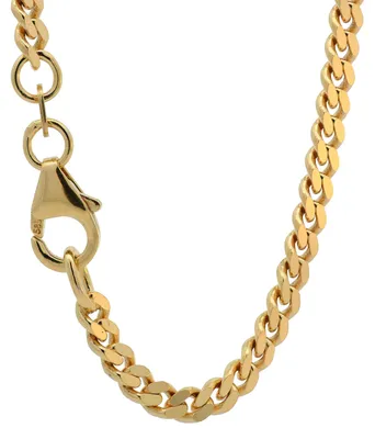 Produktbild von Goldkette Panzerkette Armkette Breite 3,5 mm 21 cm 585 - 14 Karat Gold