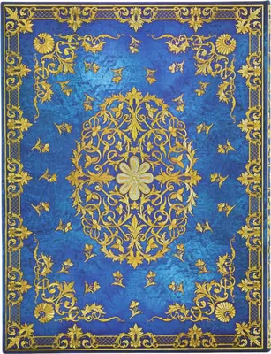 Zdjęcie produktu dla Paperblanks PB1341-0, Wzór, Niebieski, 144 ark., 120 g/m², Twarda okładka, Dorosły