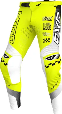 Produktbild von FXR Podium Jugend Motocross Hose, gelb/schwarz, 28