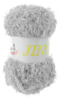 Produktbild von 50g Strick-Garn Jino Kuschelgarn Plüschgarn by VLNIKA Farbauswahl, Farbe:1013 hellgrau