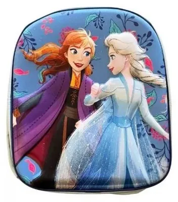 Image de Sac à dos 3D Disney La Reine des neiges : Les Sœurs enchantées, 30 cm