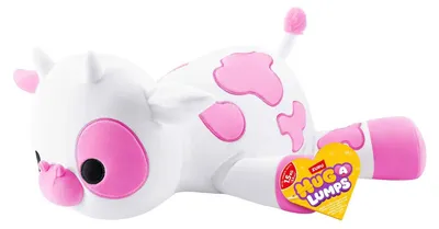 Image de ZURU Hug A Lumps Peluche Vache Moyenne