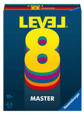 Produktbild von Ravensburger 20868 - Level 8 Master, Die Master Version des beliebten Kartenspiels für 2-6 Spieler ab 10 Jahren / Familienspiel / Reisespiel / Perfekt als Geschenk