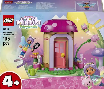 Immagine prodotto di Casa delle bambole LEGO Gabby 11212 La casetta del giardino della Fata Miau
