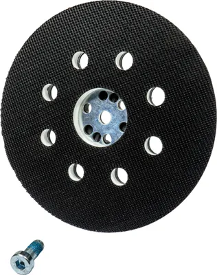 Produktbild von Bosch Professional Klett-Schleifteller Ø 125 mm für GEX 125 A / AC, Stützteller für Exzenterschleifer