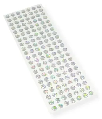 Obrázok produktu pre Samolepiace strieborné kryštáliky 10 mm – Polsirhurt