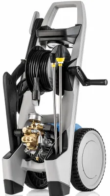 Produktbild von Elektrischer Hochdruckreiniger – 140 bar Arbeitsdruck – 10 Liter pro Minute – Silberfarben