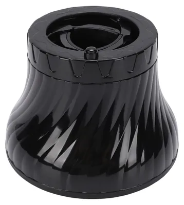 Produktbild von Universeller Haardiffusor für Föhn, passend für alle 1,4-2,6-Zoll-Aufsätze, lockig, gewellt, Schwarz