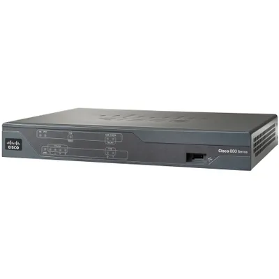 Produktbild von Cisco 881, Ethernet-WAN, Schnelles Ethernet, Schwarz