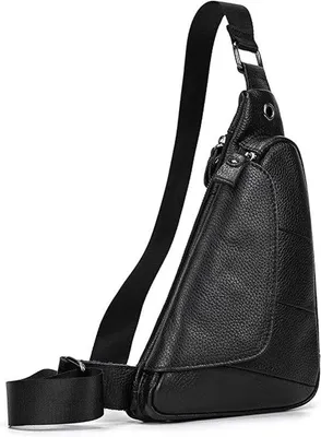 Obrázek produktu pro Kožené crossbody tašky na cestování, lehké, s ochranou proti krádeži
