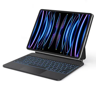Obrázek produktu pro Klávesnice pro iPad Air 13 / Pro 12,9 Magic Trackpad OMOTON KC007 AZERTY černá
