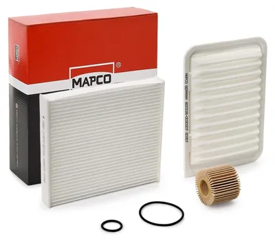 Produktbild von MAPCO Filterset Inspektionspaket Filtersatz für TOYOTA AURIS (NRE15, ZZE15, ADE15, ZRE15, NDE15) Auris Kombi (E18) AURIS (NZE18, ZRE18)