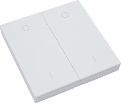 Produktbild von Funk-Wandtaster McPower "Comfort", max. 70m, Aufputz, 2-Kanal