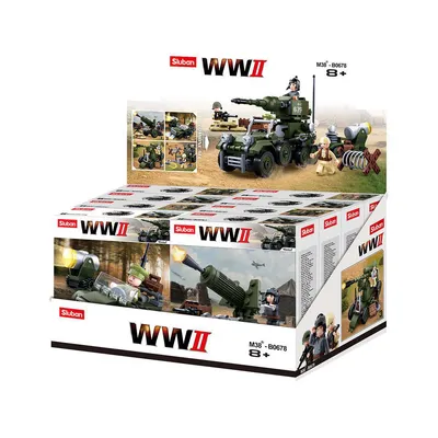 Produktbild von Sluban WW2 World War 2 Display M38-B0678
