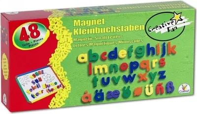 Produktbild von CF Magnet Kleinbuchstaben 48teilig, 1 Stück