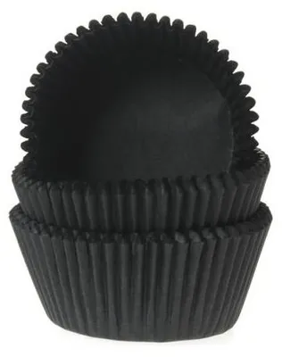 Obrázok produktu pre Papierový košíček na muffiny čierny 50ks