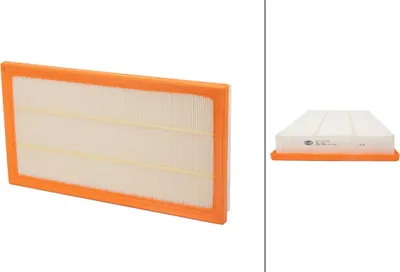 Produktbild von Luftfilter-Einsatz 421 x 225 mm HELLA für u.a. MERCEDES-BENZ SPRINTER