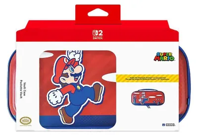 Image de Étui HORI Vault Case (Mario) haut de gamme pour Nintendo Switch 2