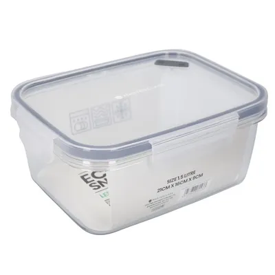 Image de Contenant de conservation alimentaire MasterClass Eco Snap - Rectangle de 1,5 L