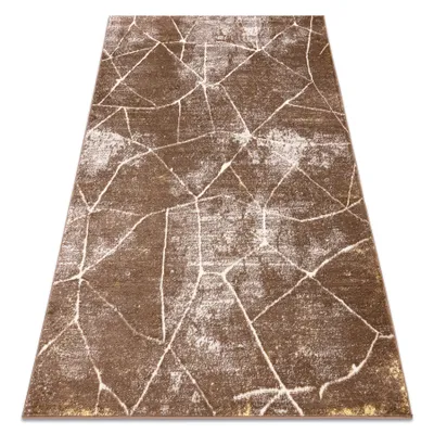 Zdjęcie produktu dla Dywan MEFE nowoczesny 2783 Marmur - Strukturalny, dwa poziomy runa ciemny beż beżowy 120x170 cm