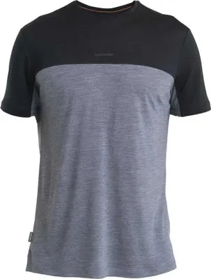 Obrázok produktu pre Icebreaker Merino 125 Cool-lite Sphere Iii Colour Block Kurzarm-t-shirt Grau S Herren Grau S