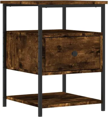 Produktbild von Nachttisch Räuchereiche 40x42x56 cm Holzwerkstoff
