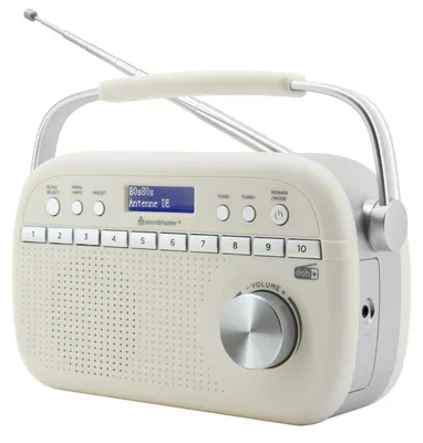 Produktbild von Soundmaster DAB280BE, Tragbar, Analog & Digital, DAB+, FM, 1,2 W, Beige, Alkali