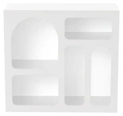Produktbild von Holzbuffet "Lessa" - 80 x 37 x 74 cm - Weiß