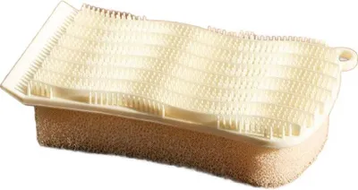 Produktbild von HOMLA EASY CLEAN Silikonschwamm doppelseitig creme 13x6,5 cm