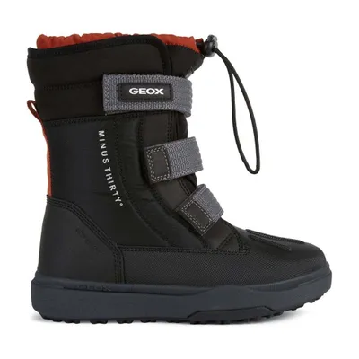 Produktbild von Geox Jungen Stiefeletten J26D8B 0FUME C9BN6 Farbe: Schwarz Größe: 30