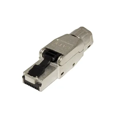 Obrázek produktu pro VALUE Konektor RJ45 kat. 8.1, stíněný, na lanko / drát, montáž bez nástrojů (21.99.1804)