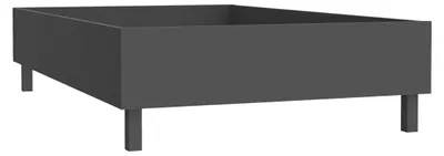 Bett Jugendbett CLARITUDO 120 x 200 cm Optik Dunkelgrau von Forte