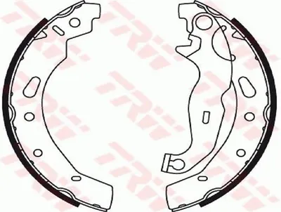 Produktbild von Trw Bremsbackensatz Hinterachse GS8787