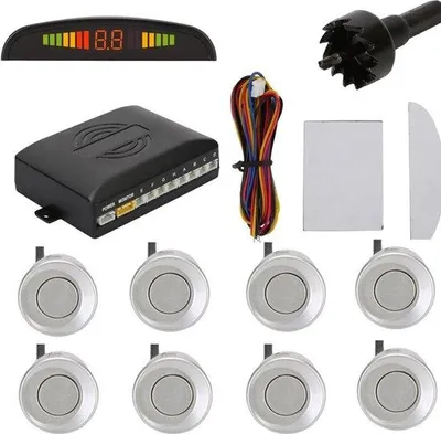 Produktbild von Rückwärtssensoren - 8 Drahtlose Sensoren - Parkhilfesystem