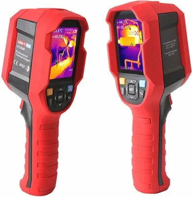 Image de Caméra thermique infrarouge -20 °C à 550 °C, haute résolution 256 x 192 pixels, IP65, écran LCD 3,2 pouces