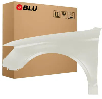 Productafbeelding van BLU Spatbord geschikt voor Audi A3 8V III-generation Sedan, Cabriolet LY9K Links Wit IbisWeiss | 2012-2020 | Voorzijde | Gelakt | Montageklaar