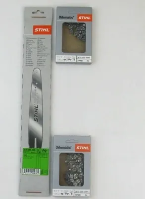 Produktbild von STIHL 3005 008 3405 Führungsschiene 30cm 1/4'1,1mm +2xStihl Sägekette 3,71 PM3 -1/4'- 1,1 mm- 64 T Stihl